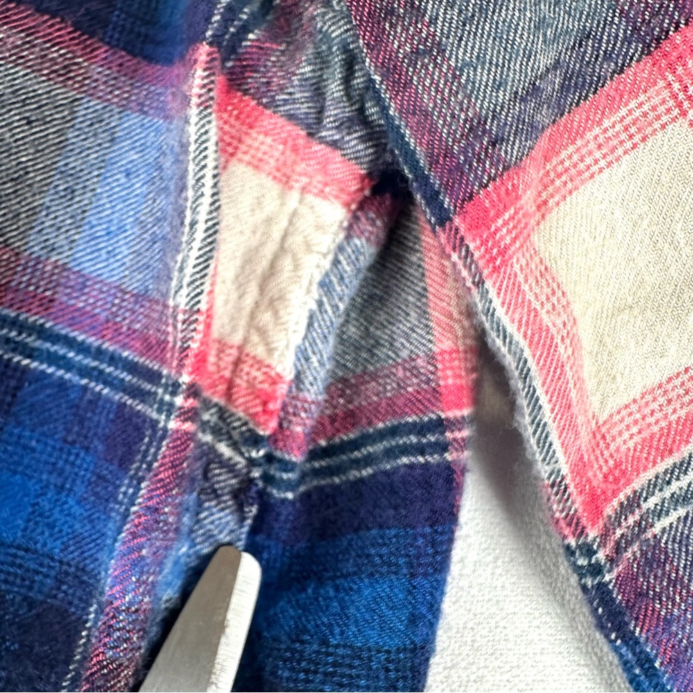 Gap x Pendleton Plaid Boyfriend 2 Pocket Flannel Button Down Shirt Soft - Picture 9 of 9